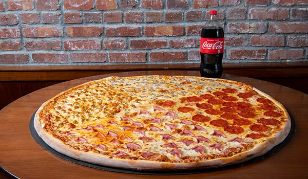 Big Papa's One Topping Pizza & Soda